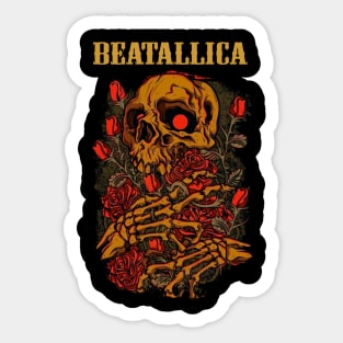 BEATALLICA BAND MERCHANDISE Sticker